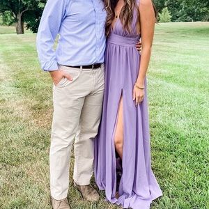 Lulus Heavenly Hues Maxi dress